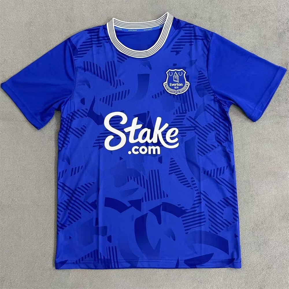 は*る様 サッカーユニフォーム エバートン エバートン 24/25 公式ユニフォーム ホーム 半袖 オフィシャル